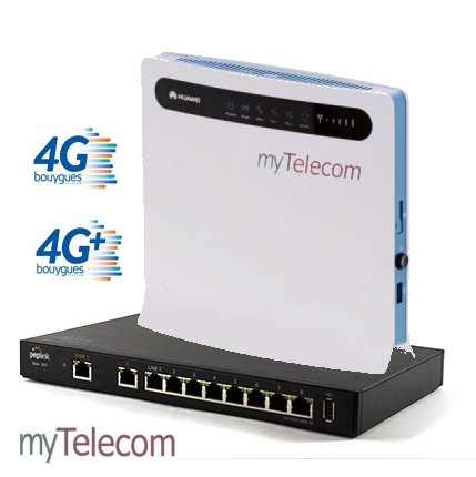   Routeurs MultiWan  80Mb Doublez votre connexion actuelle avec La Box 4G [100 go] + Un routeur DualWan : Plus de Débit : Plus de Sécurité : Immédiatement 