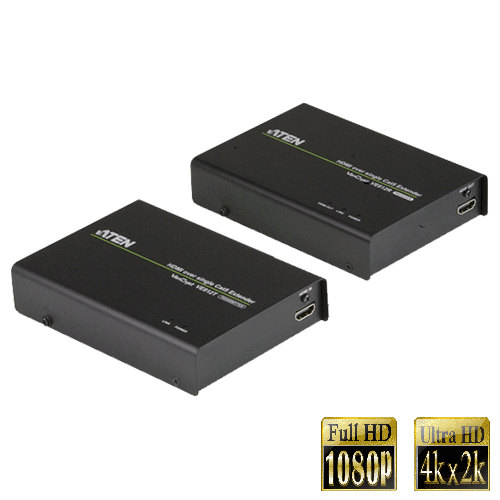   Déport vidéo   Vidéo extender HDMI Audio Ultra HD 4Kx2K 100m VE812-AT-G