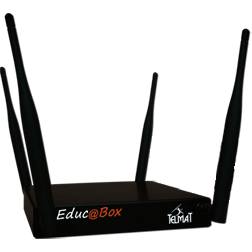  Contrôleurs Hot Spot   EducaBox P25 3 Eth. + WiFi 25 accès simu. (25 max) ED2BOXW25