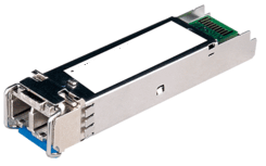 Module Mini GBIC 1000LX sur fibre optique monomode 9/125